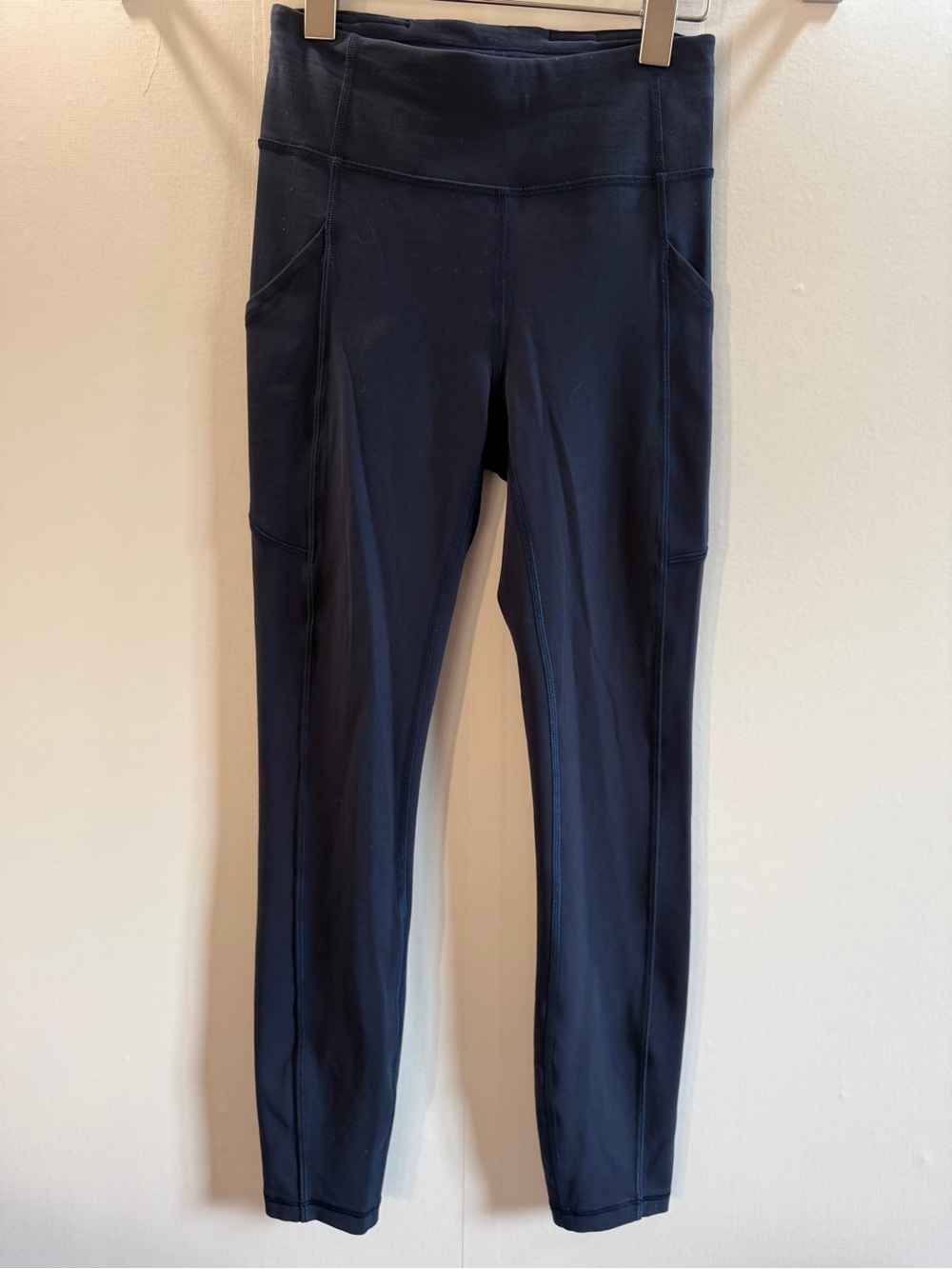 Lululemon Align High-Rise Leggings w/ Pockets Size 4 Navy Nulu Yoga Pants